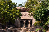 Mamallapuram - Tamil Nadu. The Dharmaraja mandapa 